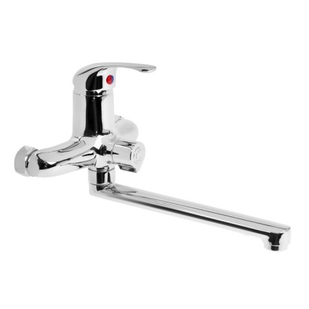TsS-SM bathtub mixer EP401583.D35, single-legged, excess length 220 mm, chrome