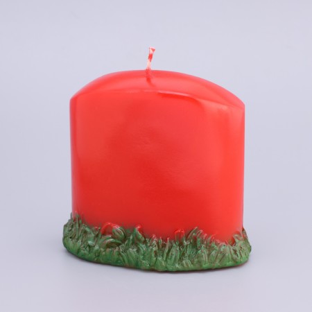 Easter curly candle "Festive", 9.5x9.5 cm, 160 gr, mix-4