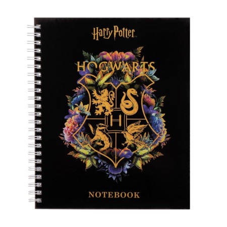 College - a notebook, a solid A5 cover, 96 sheets in a cage on the crest "Harry Potter", a perforation for separation