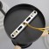 Chandelier 1087/3BK 40W E27 Black-light wood 52x52x28 cm Bayerlux