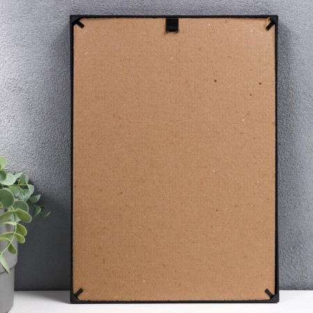 Photo frame plastic L-3 21x30 cm black (plastic screen)-3