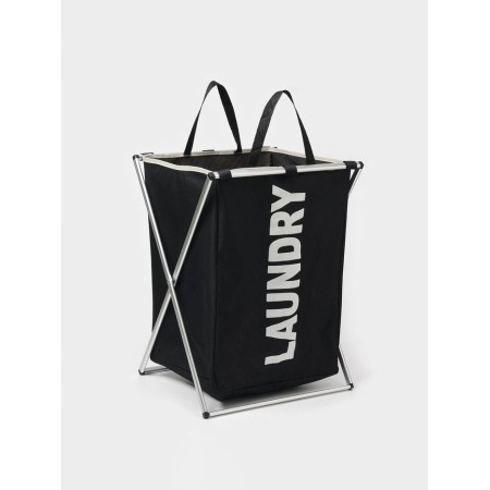 Laundry linen basket, folding, 42 × 40 × 58 cm-1