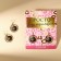 Earrings with rings "just be the queen"