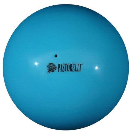 The ball for rhythmic gymnastics Pastorelli New Generation Fig, D = 18 cm, the color of the blue