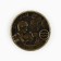 Coin Horoscope 2025 New Year's "Aquarius" for the New Year, Brass, Diam. 2, 5 cm