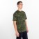 T -shirt male, camouflage color green, size 56