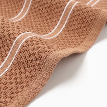 Ethel towel, col. Beige, 38x63 cm, 100% HL, Makra-2