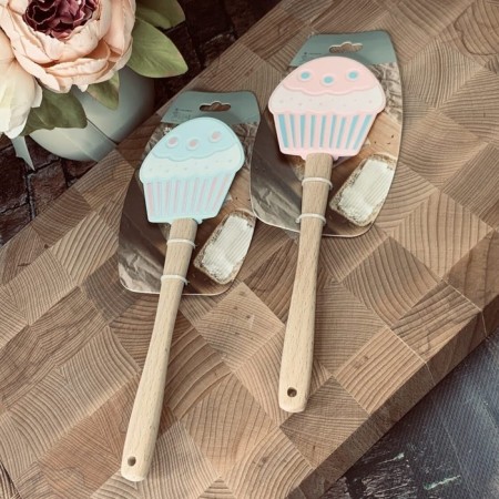 Silicone spoon lenardi, 24 cm, mix color