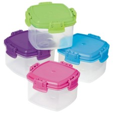 Set of mini-containers 62 ml, 4 items, mix