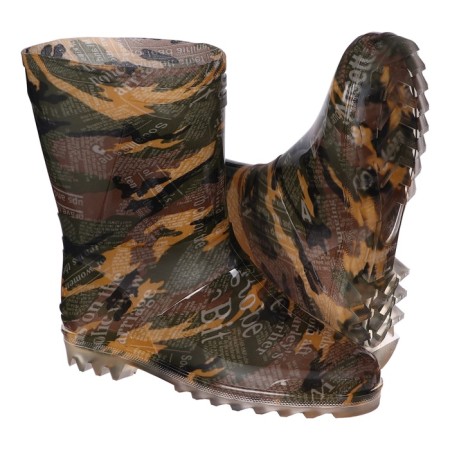 Men's boots S-10R, PVC, camouflage mix, size 39 (247)-2