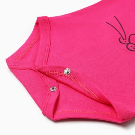 Body baby, raspberry color, height 80 (9-12 months)-3