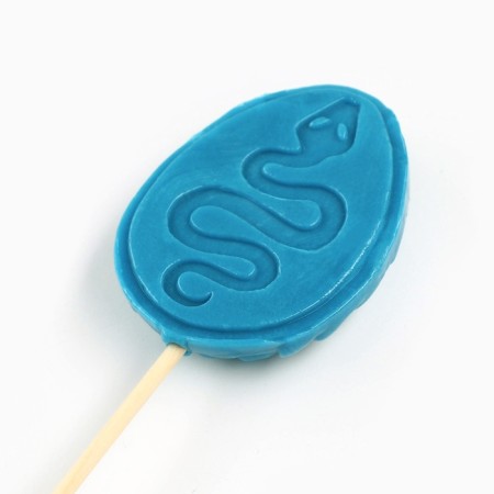 Lolling egg on a stick on the postcard "Happy New Year Snake", taste grapes 24 g-3