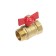 Ballic zein tap, inner/outer thread 1 ", butterfly