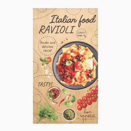 Set of towels "Ethel" Italian Food 4 pcs, 100% cotton-9