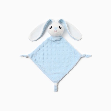 A blanket with a toy Kroshka I "Bunny" 75*90cm, col. blue-7