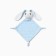 A blanket with a toy Kroshka I "Bunny" 75*90cm, col. blue