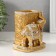 Souvenir Polystone Pencil "Elephant at the Golden Book" 10.5x8.3x7 cm