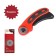 LOM discount knife, plastic case, blade-cloth, 28 mm + gift of roller blades-3 pcs.