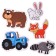 Maxi Puzzles "Blue Tractor: Forest Residents"
