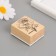 Printing wood, rubber "rose" 5x4x2.5 cm