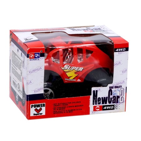 Drive jeep "Tricky", works on batteries, red color-3