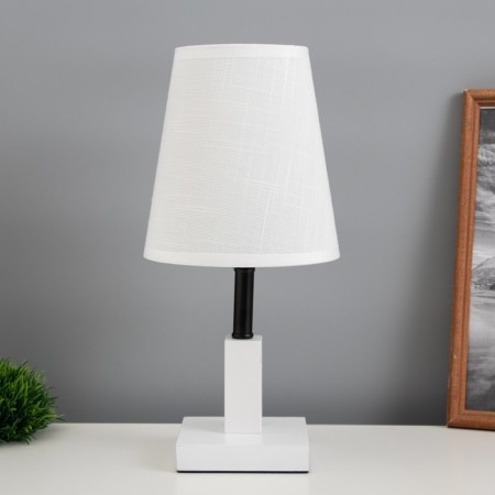 Table lamp "Cold" 1x40W E27 white 16x16x34cm-2