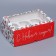 Folding box for 6 cupcakes with the Hugge window, 25 x 17 x 10 cm, New Year