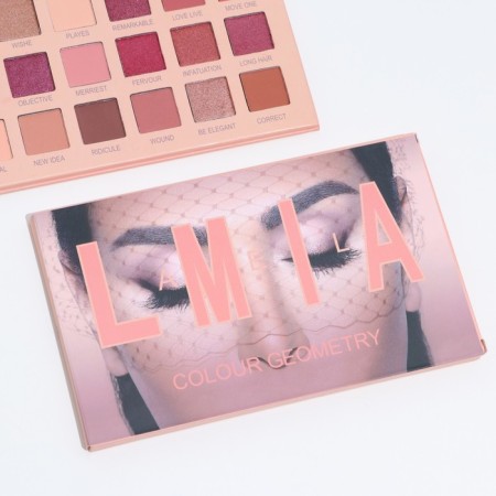 Professional palette of eye shadow, 18 colors-5