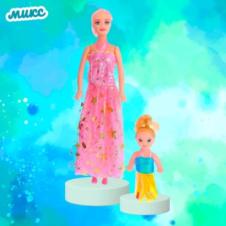 Carolina doll with baby, mix-8