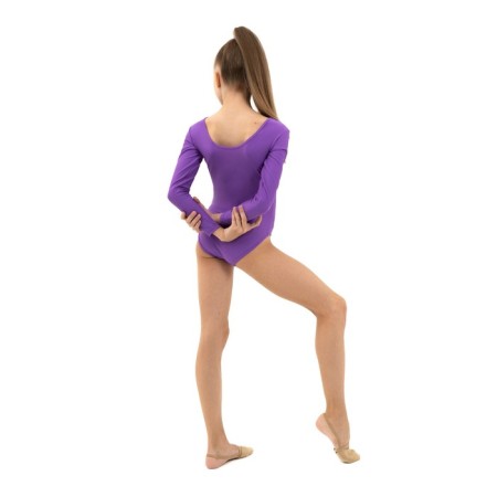A swimsuit for gymnastics and dancing Grace Dance, p. 42, purple color-5