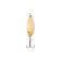 Light St. Petersburg oscillating "crocodile" Small, 6 cm, yellow-white color, 15 g
