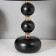 1x60W rolling lamp E27 black and gold 25x25x45 cm Risalux