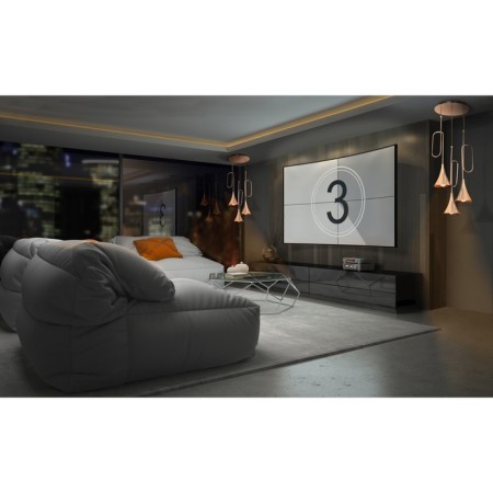 Suspended chandelier Mantra Jazz, E27, 3x20W, 800 mm, gold color-5