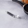 Holder for the frying pan Venus, stainless steel, black color