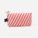 Cosmetic bag on a cord, with a wallet, pink color