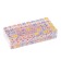 Playing bones 1.4 x 1.4 cm, packing 100 pcs, transparent