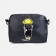 Women's bag with lightning, black color