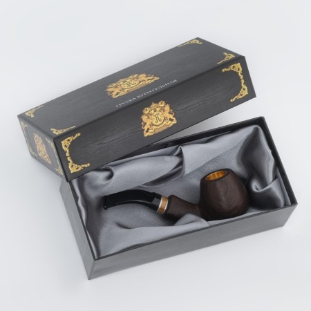 The smoking pipe "Commander premium", classic, 14.5 x 2.8 cm-5