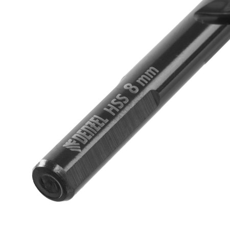 Set of metal drill Denzel 72316, 1-10 mm, HSS-Tin, Golden Tip, 10 pcs.-2