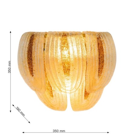 Wall lamp FLAVUS 350 mm, 190 mm, E14 80W-2