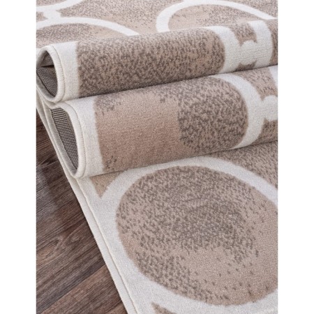 Rectangular carpet Merinos Sierra, size 300x400 cm, color Beige-Cream 2-2