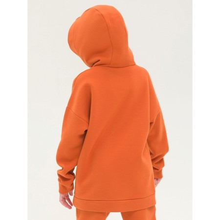 Children's sweatshirt, height 152 cm, orange color-2