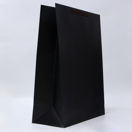 Laminated vertical "Black" packet, XXL 46 x 61 x 20 cm-1