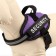 C9 sloping is soft reflective, size XS, OG 38-50 cm, weight 3-6 kg, purple weight