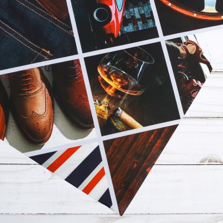 Glossy packaging paper "Male", 70 x 100 cm-2