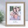 Photo frame plastic 20x25 cm "Eco-style with a gold frame" 28x23 cm