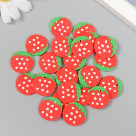 Decor for creativity PVC "Strawberry" set of 20 g mix 0.3x1.5x2.3 cm-1