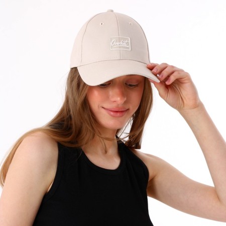 Women's cap Overhat, Milk color, rr 56-8