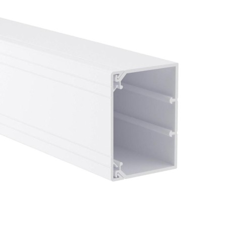 DKC TA-GN cable channel, 2 m, 80x60 mm, white