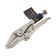 Hand tundra clamp, elongated flat capture, with a latch, 105 mm